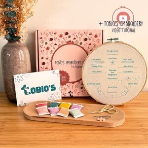 Tobio's™ My First Embroidery Kit